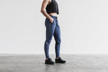 Nobull Women's Joggers Navy | Australia (DL9057)